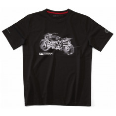 Tricou Barbati Oe Bmw Motorrad R nineT Scrambler Negru Marimea XXXL 76618392233