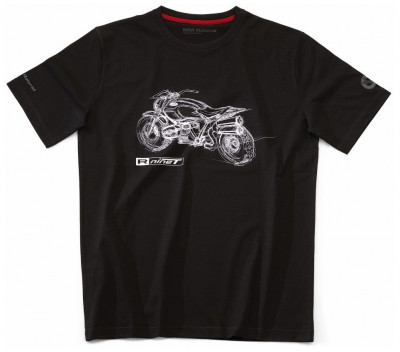 Tricou Barbati Oe Bmw Motorrad R nineT Scrambler Negru Marimea L 76618392230 foto