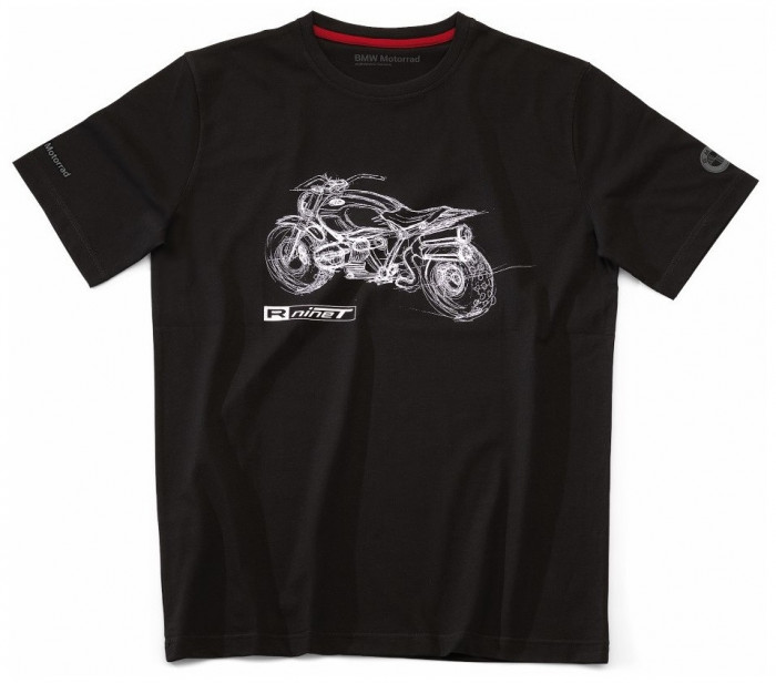 Tricou Barbati Oe Bmw Motorrad R nineT Scrambler Negru Marimea 4XL 76618392234