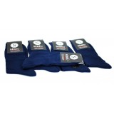 Sosete barbati, set 5 perechi din bumbac, bleumarin, fara cusatura - Sibiu Romania STX21BLM