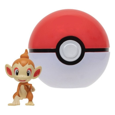 Pokemon Clip&amp;#039;n&amp;#039;Go Poke Balls Chimchar &amp;amp; Poke Ball foto