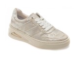 Cumpara ieftin Pantofi sport RIEKER argintii, N6402, din piele ecologica
