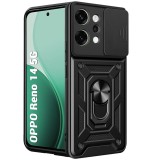 Husa Oppo Reno14 protectie camera Asteroid GSM CamShield Series, negru