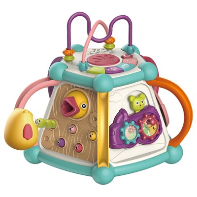 Jucarie interactiva bebelusi, Magic Box, 7 in 1 foto