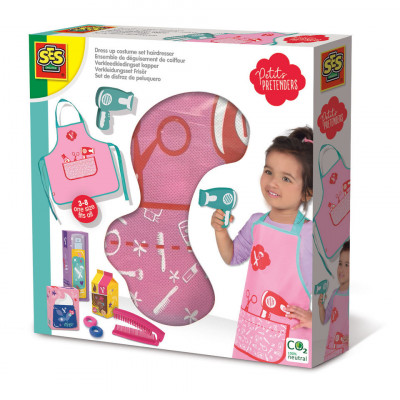 Costum de coafeza de jucarie cu accesorii pentru copii foto