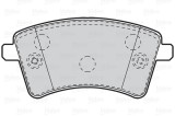 VALEO 302108 FIRST set placute frana,frana disc