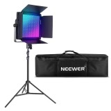 Panou Neewer RGB PRO 660 LED, trepied reglabil 200 cm, geanta transport inclusa