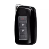 Husa Cheie Auto Audi A4 SmartKey TPU Gri Piele, Protectie Premium, 3 Butoane, Model Keyless GO