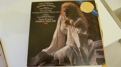 richard strauss - salome - eva marton - vinyl foto