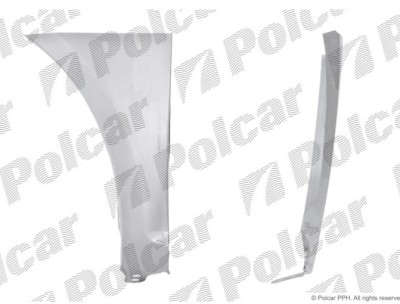 Segment aripa fata VW GOLF V PLUS (5M), 01.2005-01.2009; GOLF VI PLUS, 01.2009-, partea stanga, spre spate; inferior, foto