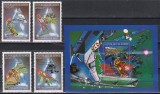 Guineea1993-J.O.Albertville,C&acirc;știgători medalii de aur,Supratip. ,Serie+Col,MNH, Nestampilat