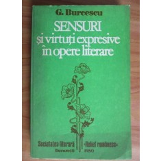 Gheorghe Burcescu - Sensuri si virtuti expresive in opere literare