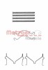 Set accesorii, placute frana KIA RIO limuzina (DC) (2000 - 2005) METZGER 109-1209