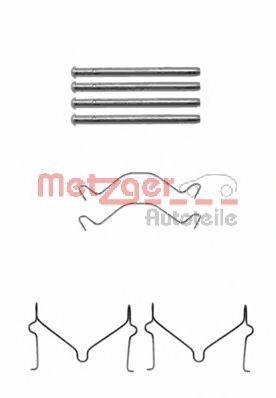 Set accesorii, placute frana KIA RIO limuzina (DC) (2000 - 2005) METZGER 109-1209 foto