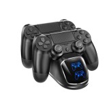 Statie de incarcare PS4 fara fir pentru doua controlere