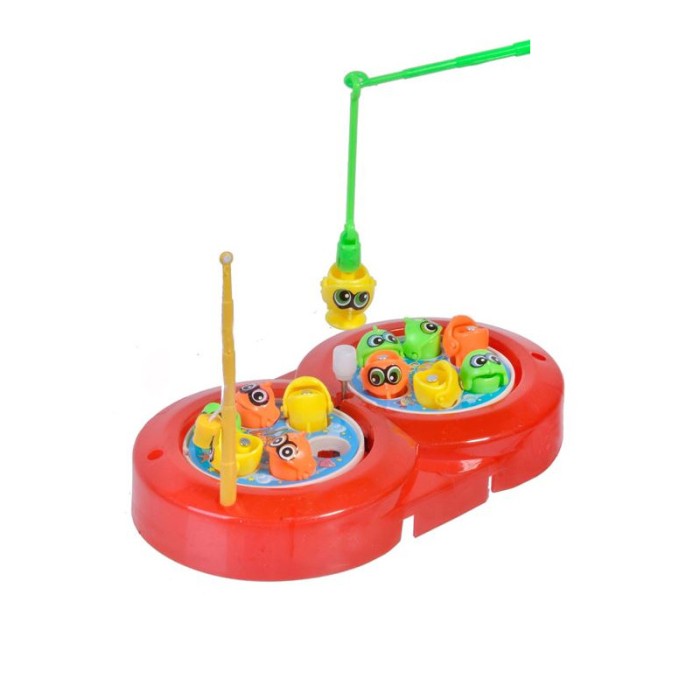 Joc interactiv de pescuit pentru copii, 12 piese, 17x11 cm, ATU-081323