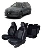 Set huse scaun dedicate Skoda Karoq 2018-2023 (Bancheta fractionata si husa cotiera), Umbrella