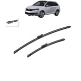 Cumpara ieftin Set 2 Stergatoare SKODA FABIA III Estate (NJ5) 2014-2022, pentru parbriz, Bosch Aerotwin