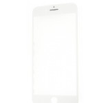 Geam Sticla iPhone 8 Plus Complet Alb / White - Inlocuire Ecran