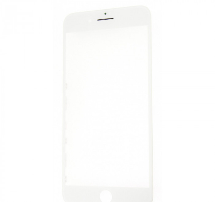 Geam sticla iPhone 8 Plus, Complet, White