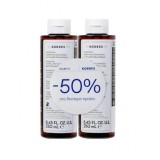 Șampon KORRES cu laur și echinacea pentru scalp uscat și mătreață 2x250ml