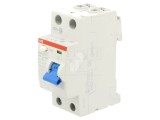 &Icirc;ntrerupător diferențial ABB 63A 100mA 2 Poli 400VAC