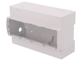 Carcasă calculator gri ABS policarbonat 142.3mm