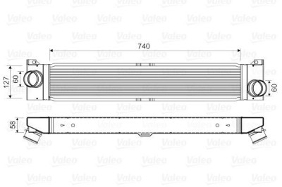 Valeo Intercooler, compresor foto
