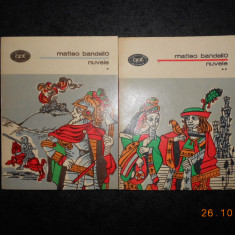 MATTEO BANDELLO - NUVELE 2 volume (1978)