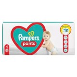 Scutece Pants Stop&amp;Protect Nr. 4 pentru 9-15 kg, 52 bucati, Pampers