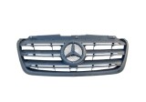 Grila radiator Mercedes Sprinter, 02.2018-, montare fata, negru, RapidAuto