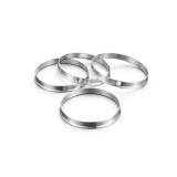 Inel de ghidaj pentru jante 73.1-57.1 din aluminiu, set 4 bucati