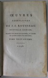 OEUVRES COMPLETES DE J.J. ROUSSEAU , TOME 26 : LES CONFESSIONS ( TOME QUATRIEME ) , 1793