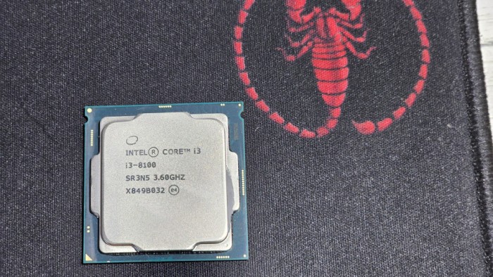 Procesor I3 8100 8TH GEN SR3N5 3,6GHZ Socket LGA 1151