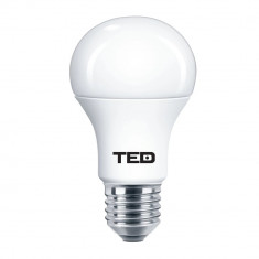 Bec LED E27, 7W 2700K A60 530lm, TED foto