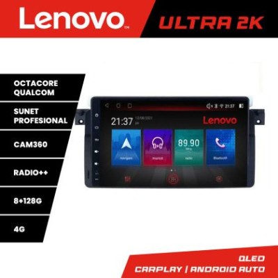 Navigatie BMW Seria 3 E46 M-052 Octa Core Android Radio Bluetooth GPS WIFI/4G DSP 2K 8+128GB 360 Toslink CarStore Technology foto