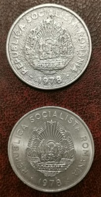 SV * Romania LOT 2 x 5 LEI * fals + martor foto