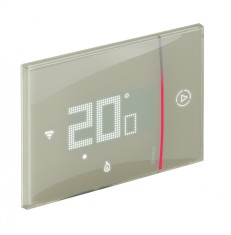 Termostat conectat Netatmo Wi-Fi incastrat 3M Living Now Bticino nisip XM8002