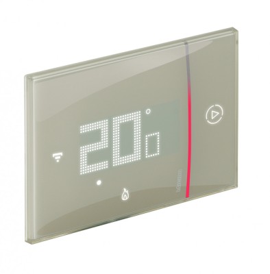 Termostat conectat Netatmo Wi-Fi incastrat 3M Living Now Bticino nisip XM8002 foto