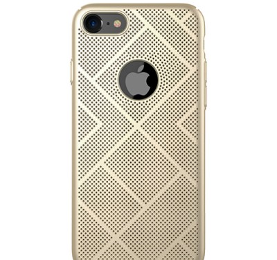 Husa Telefon Nillkin, iPhone 8, Air Case, Gold foto