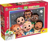 Cumpara ieftin Puzzle de colorat Maxi - Invatam cu Cocomelon | Lisciani