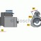 Starter FORD FOCUS II Combi (DA) (2004 - 2012) BOSCH 0 986 022 131