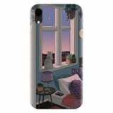 Husa silicon pentru Apple Iphone XR, Girl Room