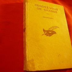 Eberhart -Rendez-vous de chasse - Colectia Masca 1932 ,lb.franceza ,254pag