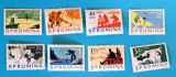 TIMBRE ROMANIA LP 544/1962 -PESCUITUL SPORTIV - Serie simplă -MNH, Nestampilat