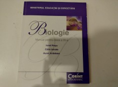 Biologie. Manual pentru clasa a XI-a. Ionel Ro?u, Istrate ?i Ardelean foto
