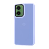 Husa pentru motorola moto g35 - halofrost, pro grip, light purple