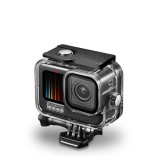 Carcasa Waterproof pentru GoPro Hero 9 Hero 10 Hero 11 Hero 12 , Transparenta