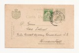 R1 Romania - Carta postala , Hermannstadt . Sibiu , circulata 1921, Printata