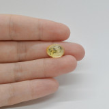 Cabochon citrin 13x9x5mm c27